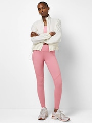 Sweaty Betty Deco Pink Full Length Power Workout Leggings - Image 4 of 6