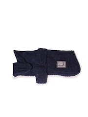 Danish Designs Blue 100% Cotton Dog Towelling Robe - Image 2 of 3