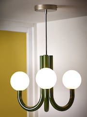 Novogratz Green Evangeline Chandelier - Image 1 of 6