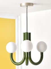 Novogratz Green Evangeline Chandelier - Image 2 of 6