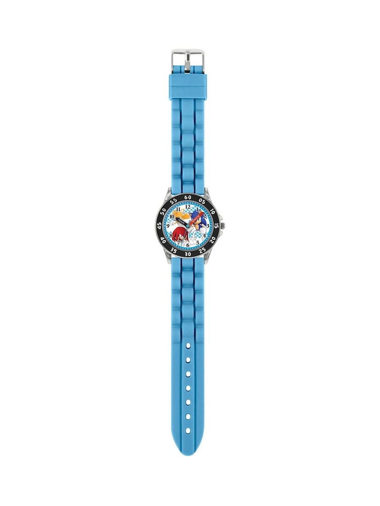Peers Hardy Blue Sega Sonic the Hedgehog Time Teacher Watch - Image 2 of 4 Peers Hardy Blue Sega Sonic the Hedgehog Time Teacher Watch - Image 2 of 4