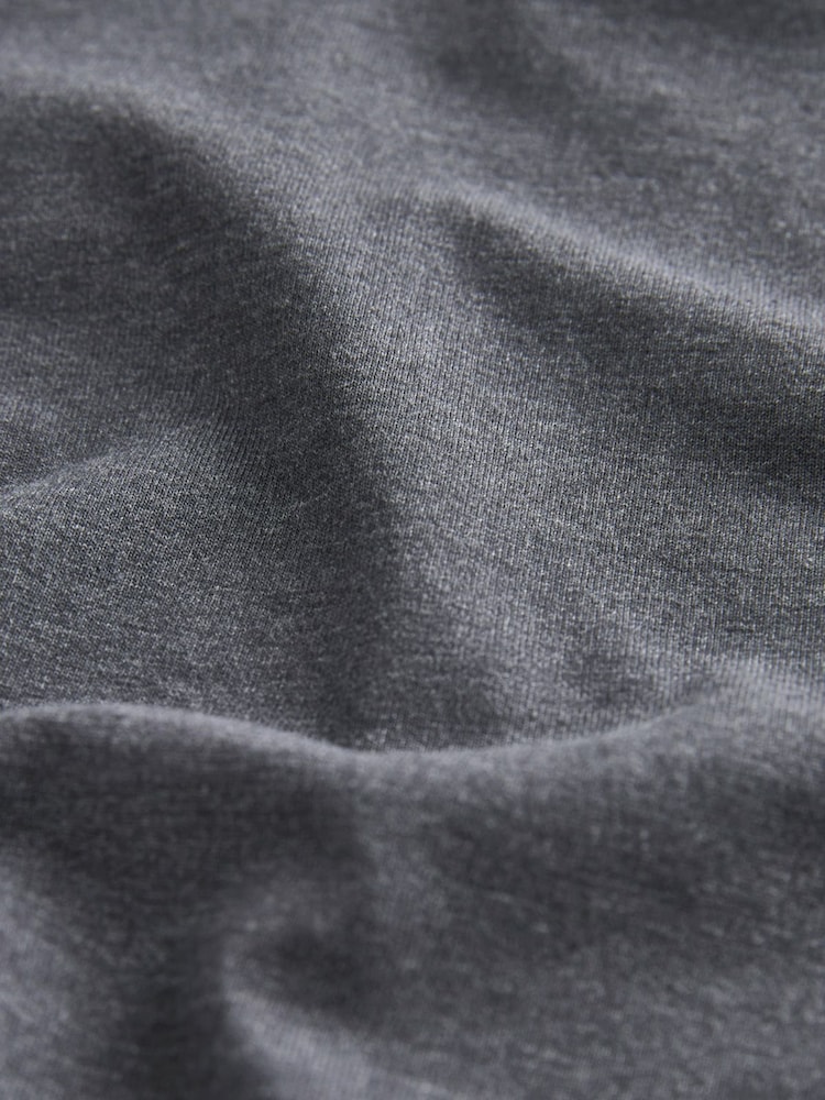 Bleu marine/gris/noir - Lot de 3 polos en jersey à manches longues - Image 9 of 9