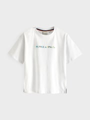 Paul Smith Junior Boys Oversized Short Sleeve Iconic Print 100% Cotton T-Shirt - Image 1 of 5