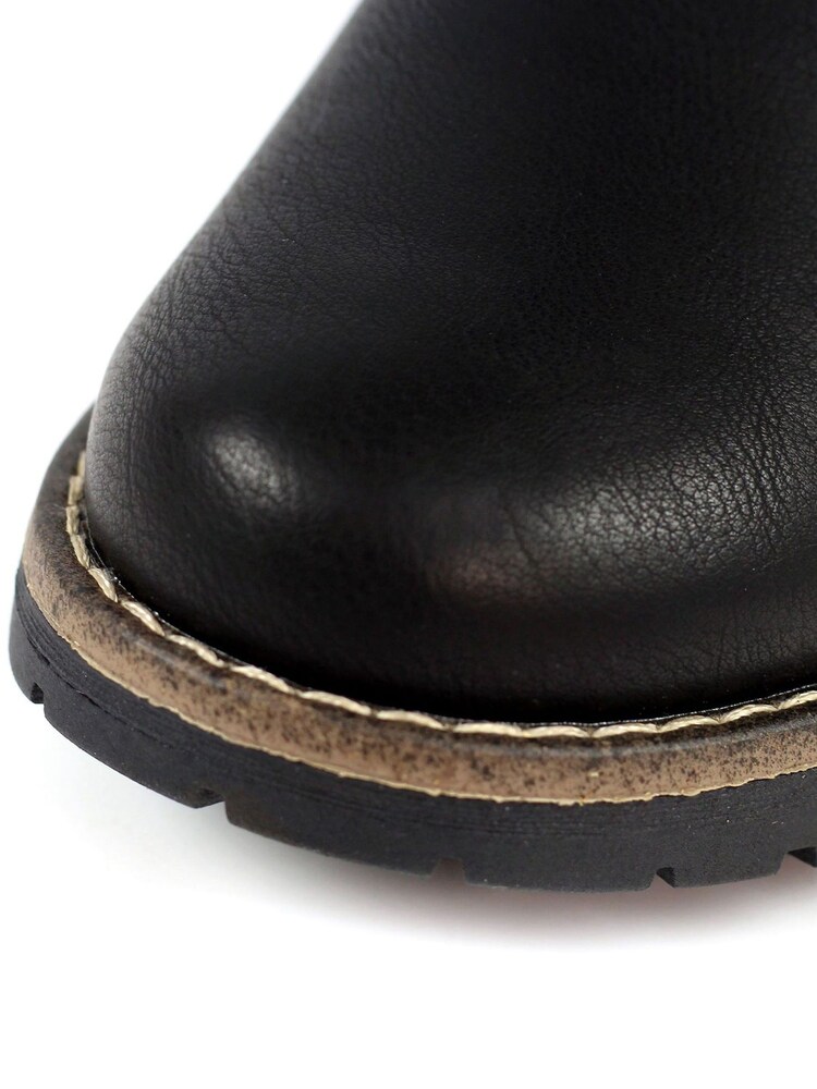 Schwarz - Lunar Wargate lange Stiefel - Bild 8 von 8 Schwarz - Lunar Wargate lange Stiefel - Bild 8 von 8