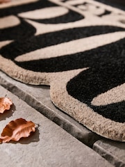 Black & White Halloween Boo Doormat - Image 2 of 4