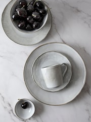 Dutch Rose Set of 4 Grey Mugs - Image 2 of 4