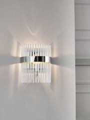 Laura Ashley Chrome Alexa Wall Light - Image 1 of 4