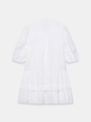Mint Velvet White Ramie Mini Dress - Image 7 of 7