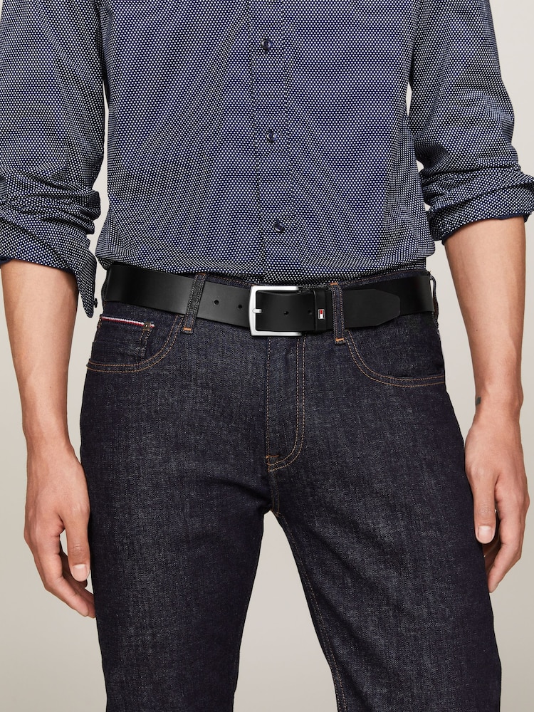 Tommy Hilfiger Black New Denton Belt - Image 1 of 7