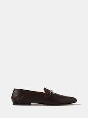 Mint Velvet Brown Camille Loafers - Image 1 of 4