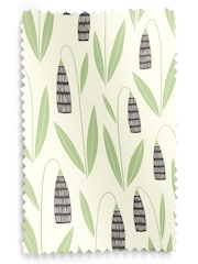 MissPrint Forest Shade Snow Drops Made to Measure Roller Blinds - Image 3 of 6