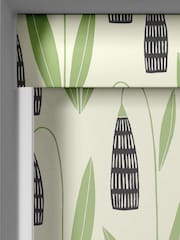 MissPrint Forest Shade Snow Drops Made to Measure Roller Blinds - Image 4 of 6