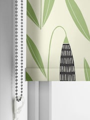 MissPrint Forest Shade Snow Drops Made to Measure Roller Blinds - Image 5 of 6