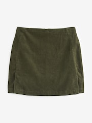 Khaki Green Corduroy Mini Skirt - Image 5 of 6
