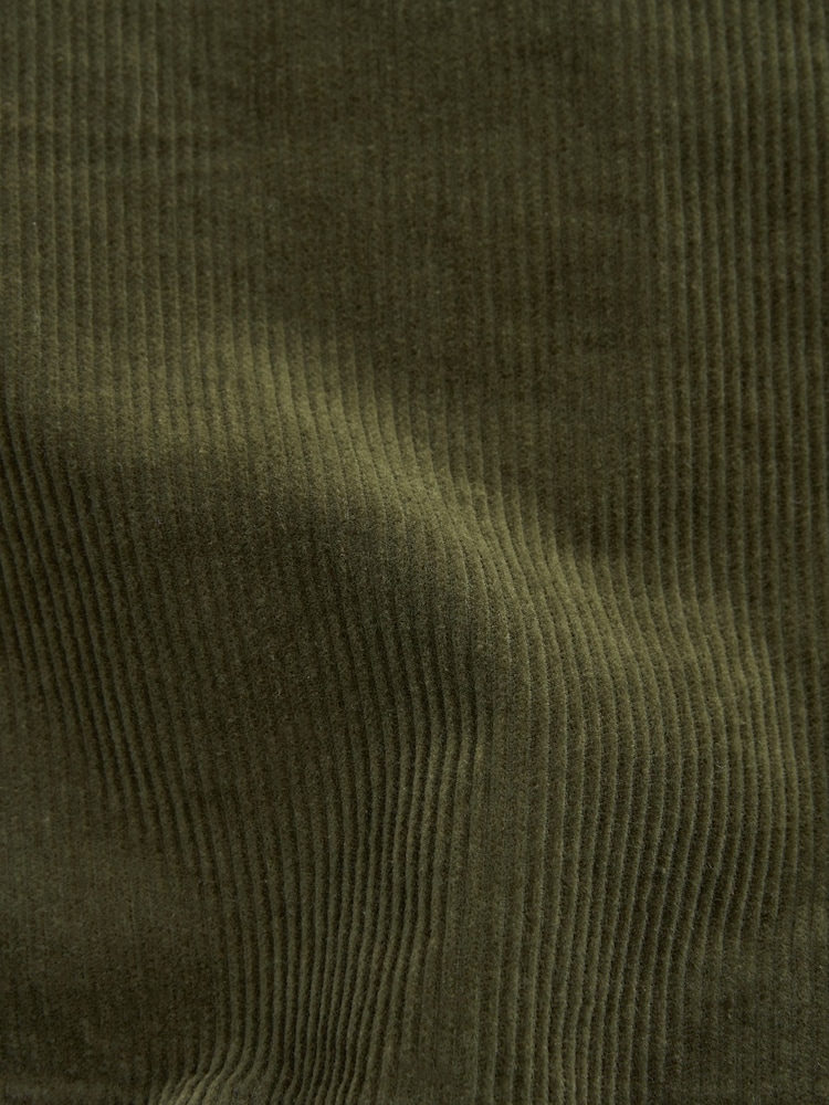 Khaki Green Corduroy Mini Skirt - Image 6 of 6