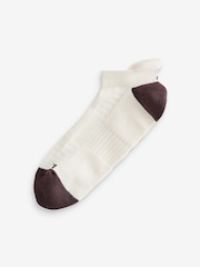 Sweaty Betty Brown Workout Trainers Socks 3 Pack - Image 3 of 4