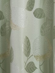 Curtina Green Bramford Pencil Pleat Curtains - Image 3 of 3