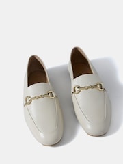 Mint Velvet Cream Camille Loafers - Image 3 of 4