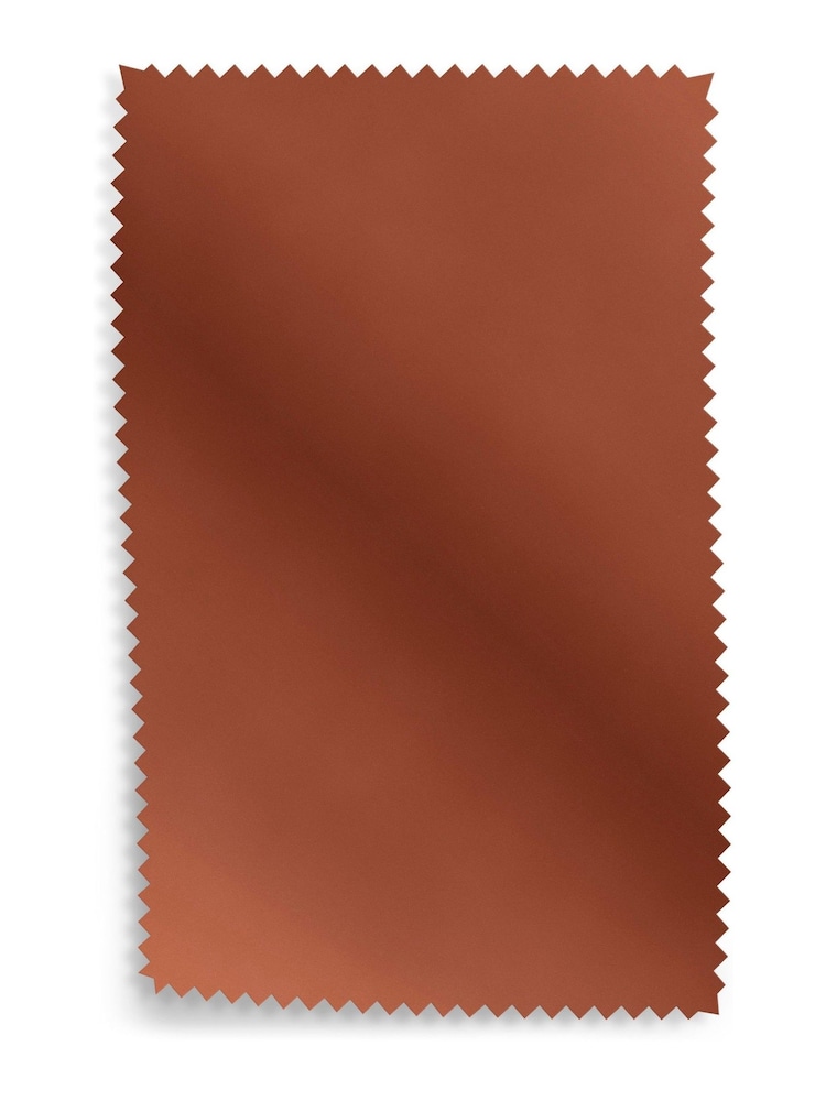 MADE.COM Burnt Orange Matt Velvet Swatch - Image 1 of 1