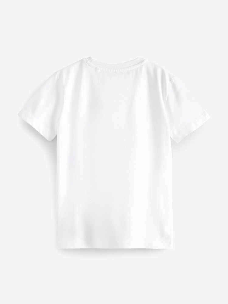 White Gorillaz Short Sleeve Music Band T-Shirt (3-16yrs) - Image 2 of 3
