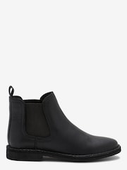 Black Leather Chelsea Boots - Image 1 of 5