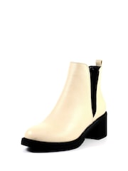 Lunar Ophelia Block Heel Ankle Boots - Image 3 of 8