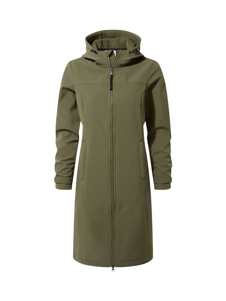 Grün - Tog 24 Marina Long Water Resistant Softshell Jacket - Bild 6 von 6