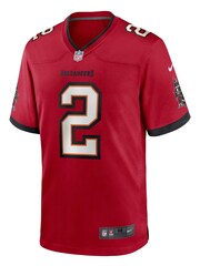 Nike Red NFL Tampa Bay Buccaneers Home Game Jersey - Kyle Trask - Mens - Image 2 of 3