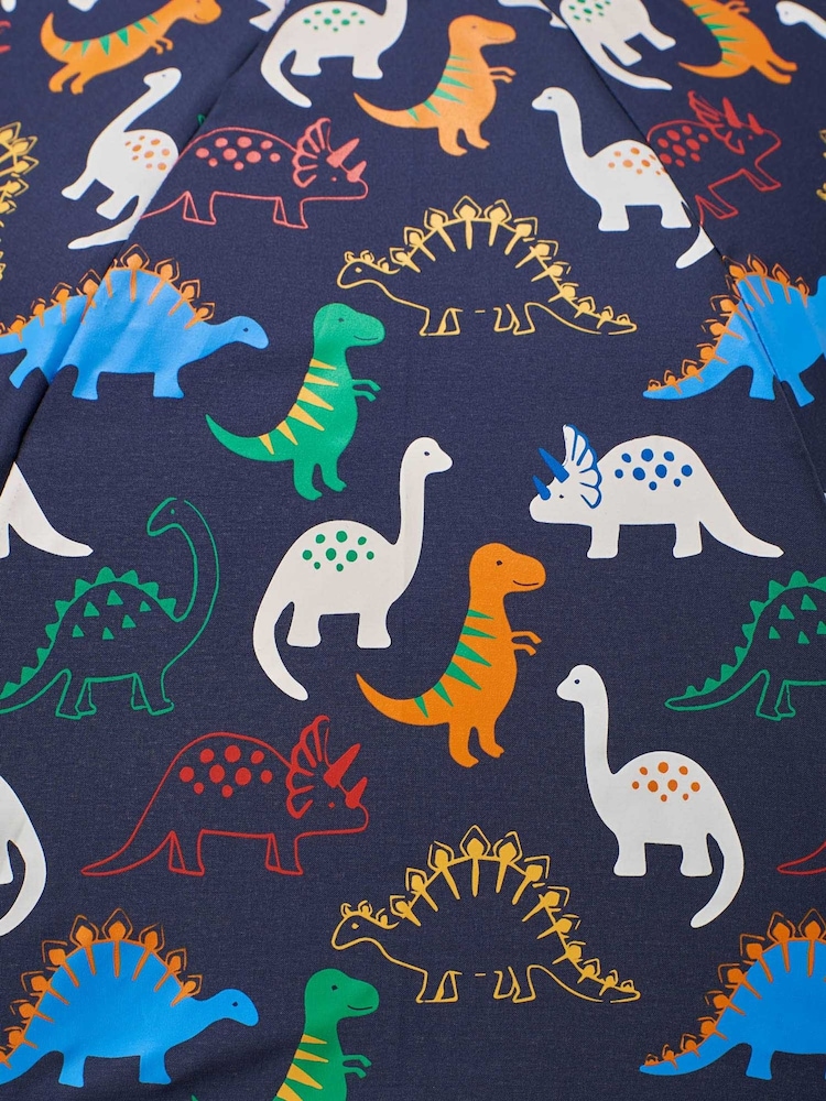 JoJo Maman Bébé Navy Dinosaur Colour Change Umbrella - Image 2 of 3