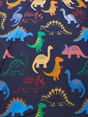 JoJo Maman Bébé Navy Dinosaur Colour Change Umbrella - Image 3 of 3