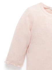 Purebaby Pink Toadstool Embroidered Top& Dress Set - Image 2 of 8