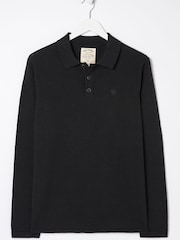FatFace Black Braunton Polo Neck Jumper - Image 5 of 5