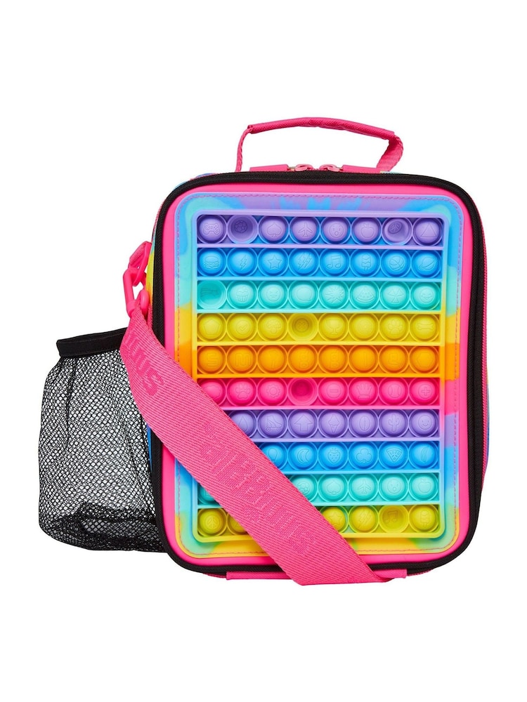 Smiggle Pink Popem Popit Poppies Lunchbox with Strap - Image 1 of 2