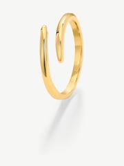 D.Louise Gold Classic Claw Ring - Image 5 of 5