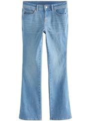 Mid Blue Stretch Flare Jeans - Image 6 of 7