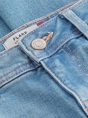 Mid Blue Stretch Flare Jeans - Image 7 of 7