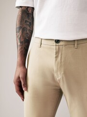 Stone Slim Fit Stretch Chinos Trousers - Image 5 of 9