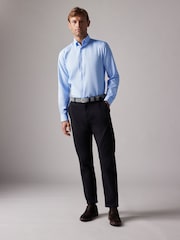 Joules Light Blue Slim Fit Oxford Shirt - Image 4 of 8