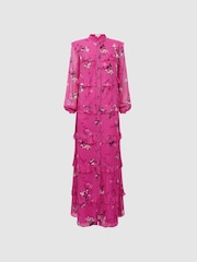 Florere Floral Tiered Maxi Dress - Image 2 of 5