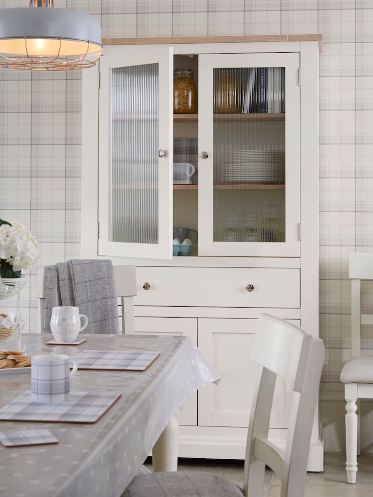 Laura Ashley White Dorset 4 Door 1 Drawer Storage Unit - Image 5 of 5 Laura Ashley White Dorset 4 Door 1 Drawer Storage Unit - Image 5 of 5