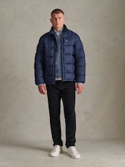 Blå - U.S. Polo Assn. Box Quilt Puffer Jacket - Bilde 3 av 5