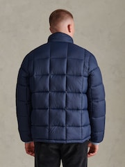 Blå - U.S. Polo Assn. Box Quilt Puffer Jacket - Bilde 4 av 5
