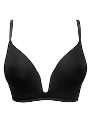 Schwarz - Pour Moi Definitions U Push-up-BH mit tiefem Rücken und Bügeln​​​​​​​ - Bild 4 von 4