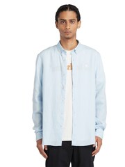 Timberland Blue Mill Brook Linen Short Sleeve Shirt - Image 1 of 5