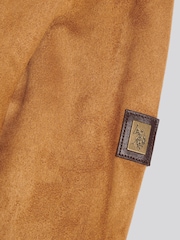 U.S. Polo Assn. Brown Premium Faux Suede Bomber Jacket - Image 2 of 2