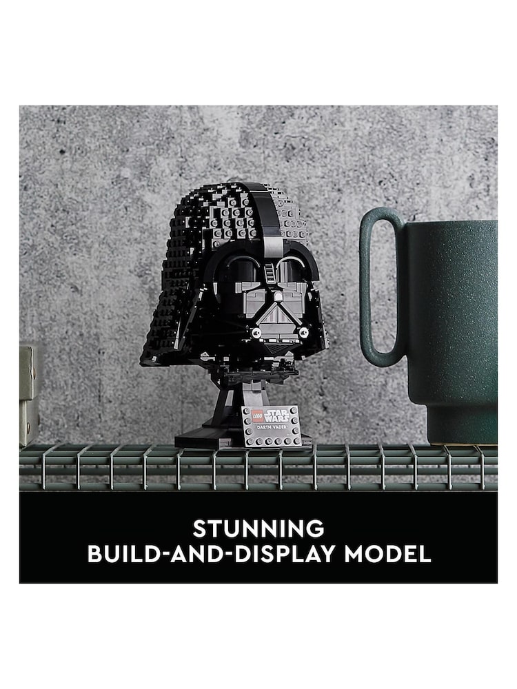 LEGO Star Wars Darth Vader Helmet Set for Adults 75304 - Image 4 of 9