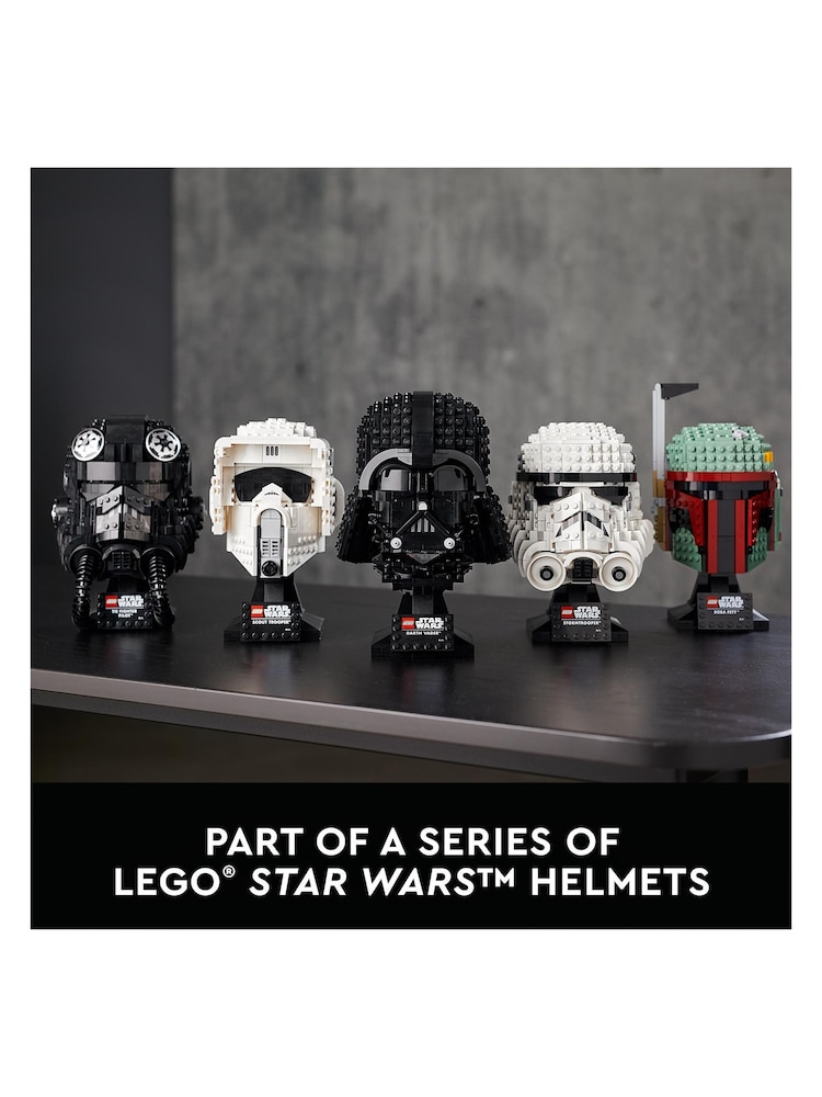 LEGO Star Wars Darth Vader Helmet Set for Adults 75304 - Image 7 of 9