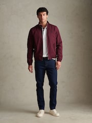 U.S. Polo Assn Red Cotton Twill Harrington Jacket - Image 3 of 10