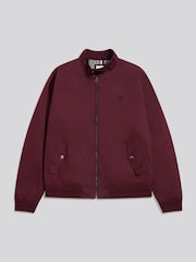 U.S. Polo Assn Red Cotton Twill Harrington Jacket - Image 7 of 10