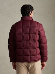 Rød - U.S. Polo Assn. Box Quilt Puffer Jacket - Bilde 4 av 8